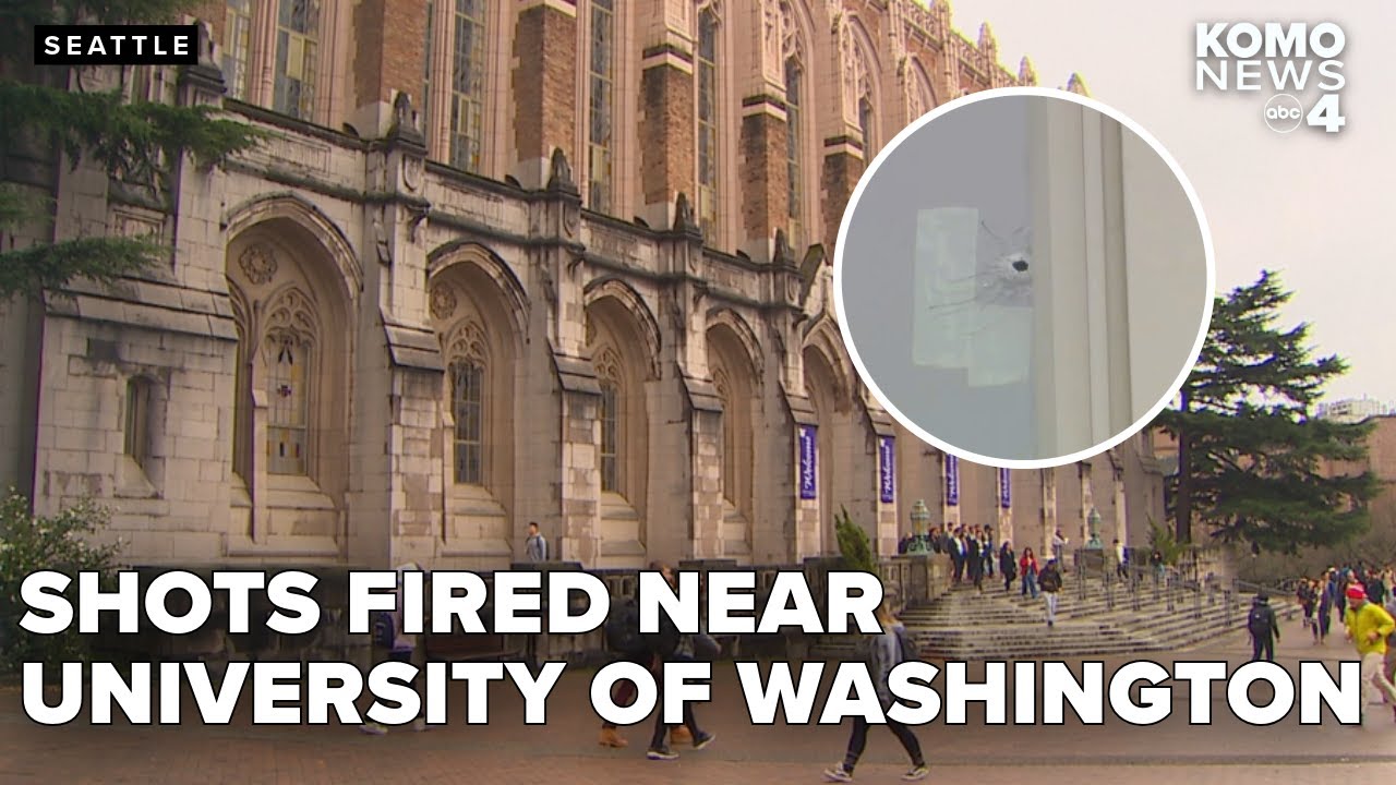 University of Washington police confirm shots fired near dorm, bullet strikes window