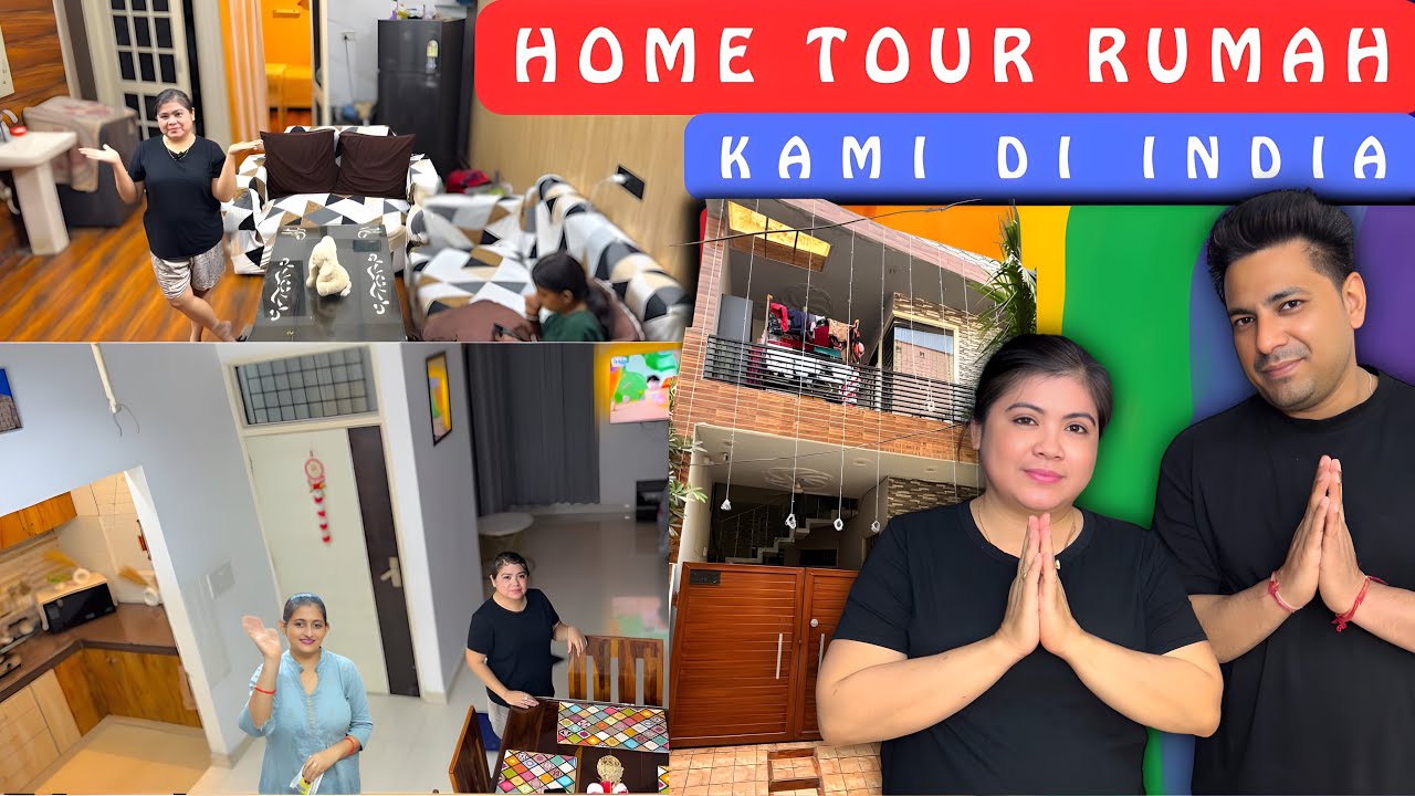 Home Tour Rumah Kami Di India‼️Tinggal Di India‼️House Tour