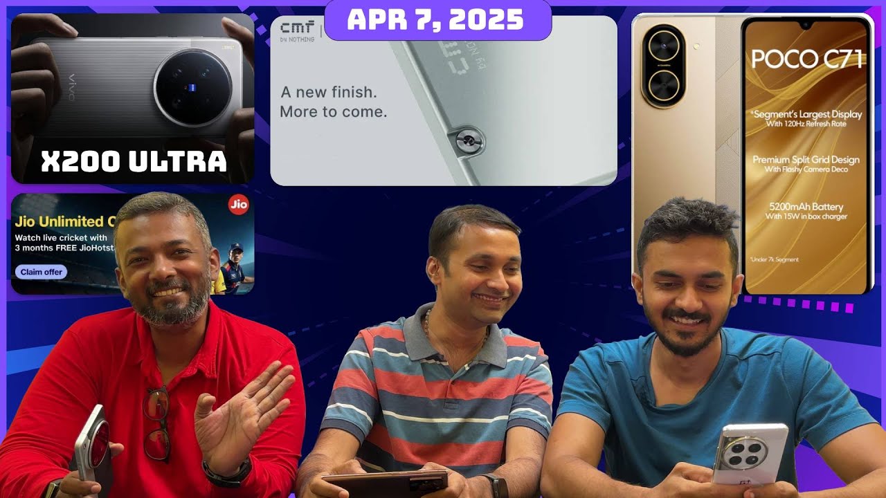 Phone blasts in pocket, Scent tech in phone, JioHotstar offer extended, POCO C71 @ 6.5K | TVT 1544