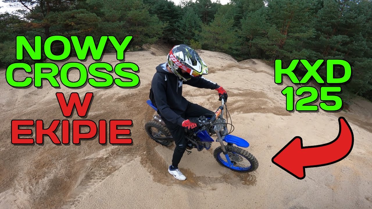 CZY to TEN ZIOMEK od KXD??? | Nowy cross Kacpra | Pierwsze testy w terenie
