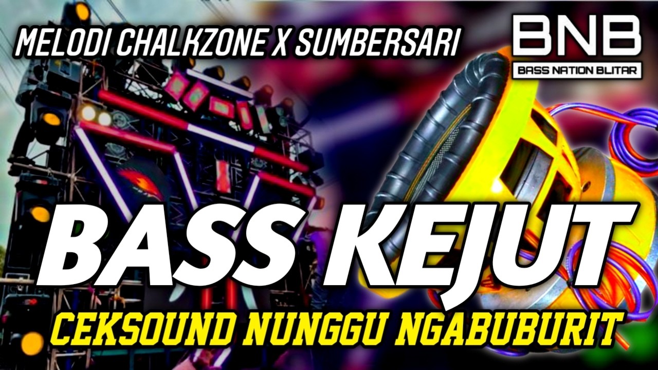 DJ BASS  KEJUT COCOK CHECK SOUND SUBWOOFER NGABUBURIT | BASS NATION BLITAR