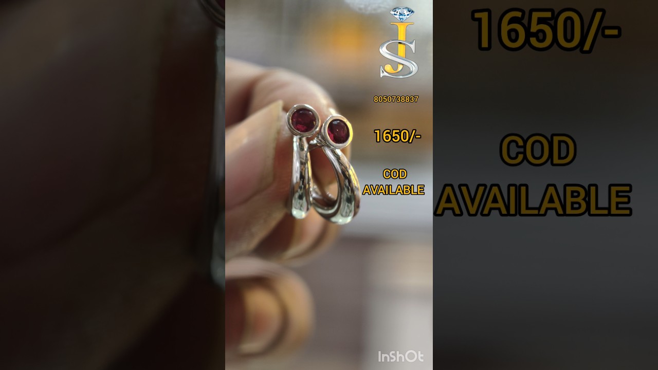 ✨ 925 Silver Bali for Men | Fancy Men&rsquo;s Silver Bali Design by SJ_Gold 💎