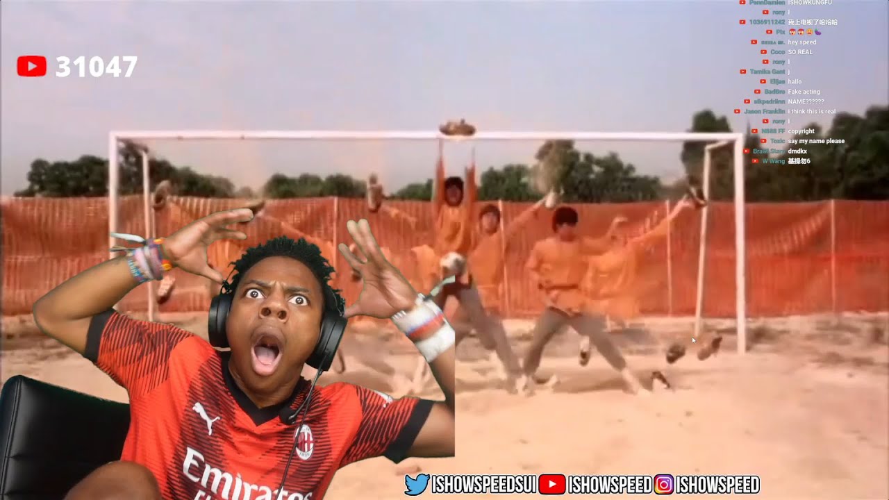 iShowSpeed Reacts To How They Play Soccer In China 😂
