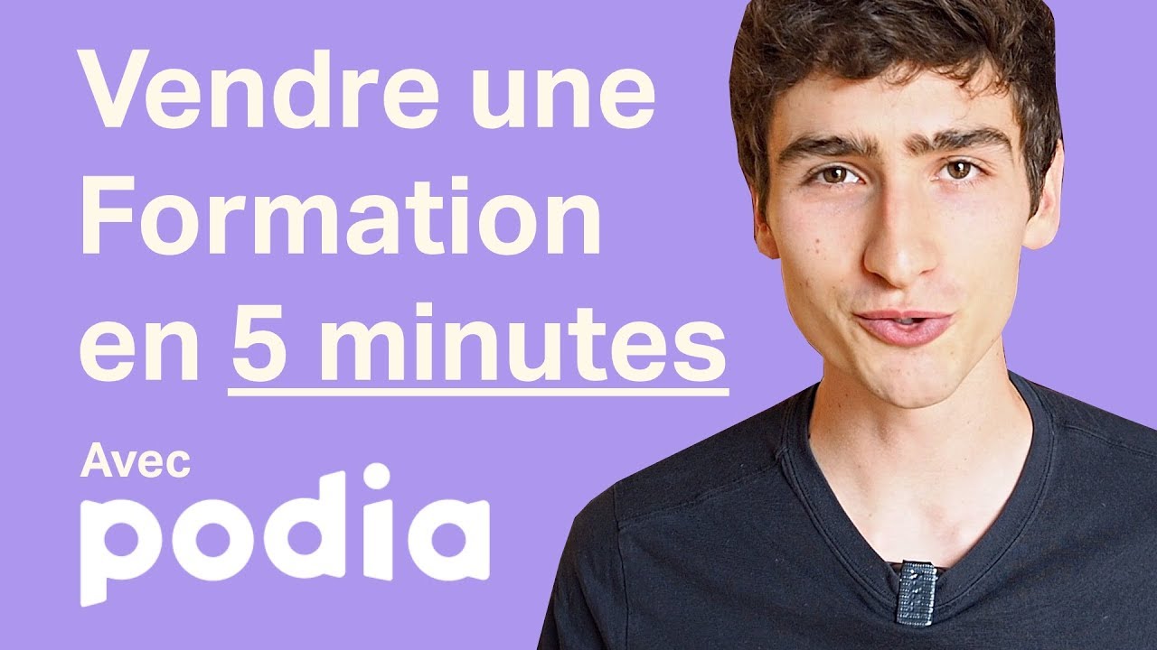 Comment vendre une formation en ligne ? Test de Podia
