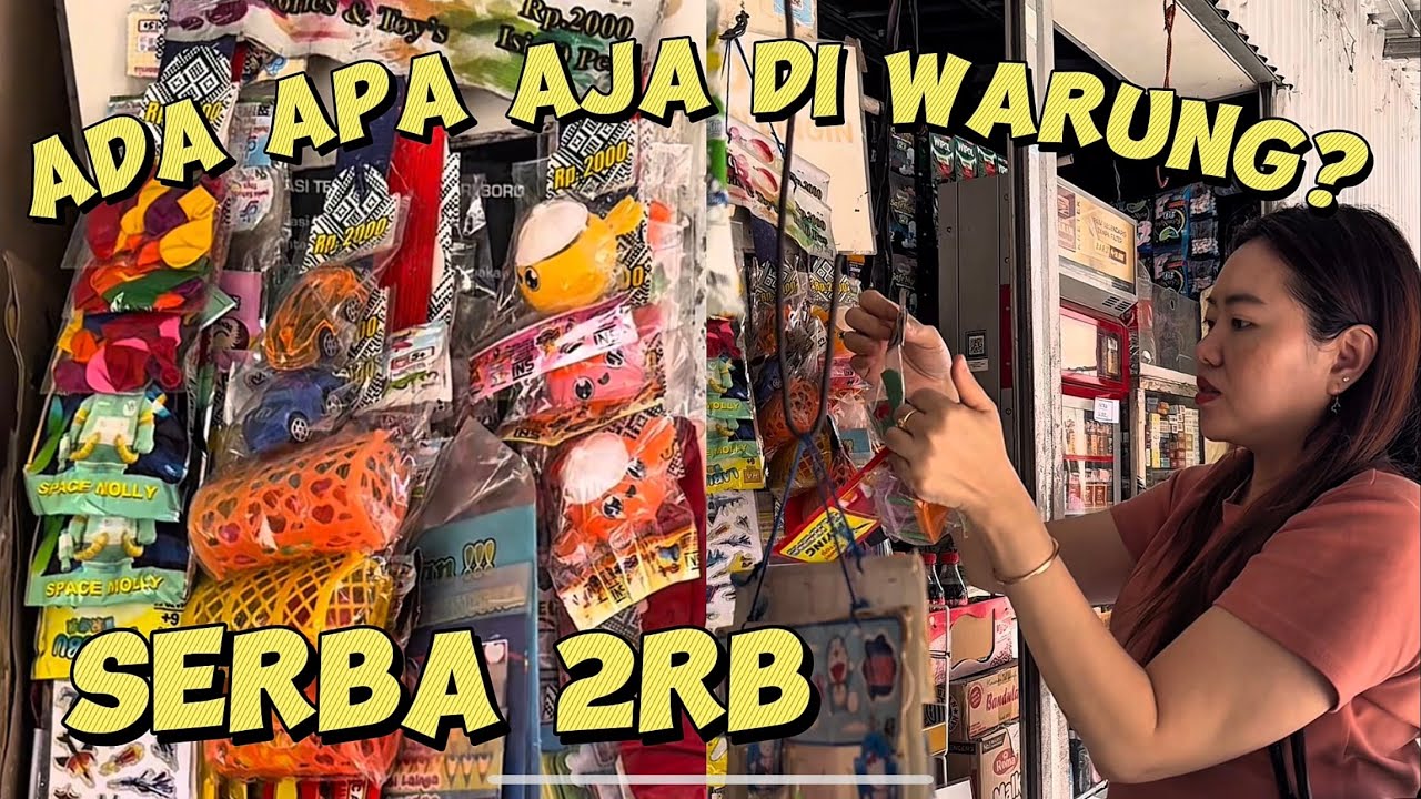 BELANJA SERBA 2 RB DI WARUNG #dewivanow #diy #warung #barangunik 