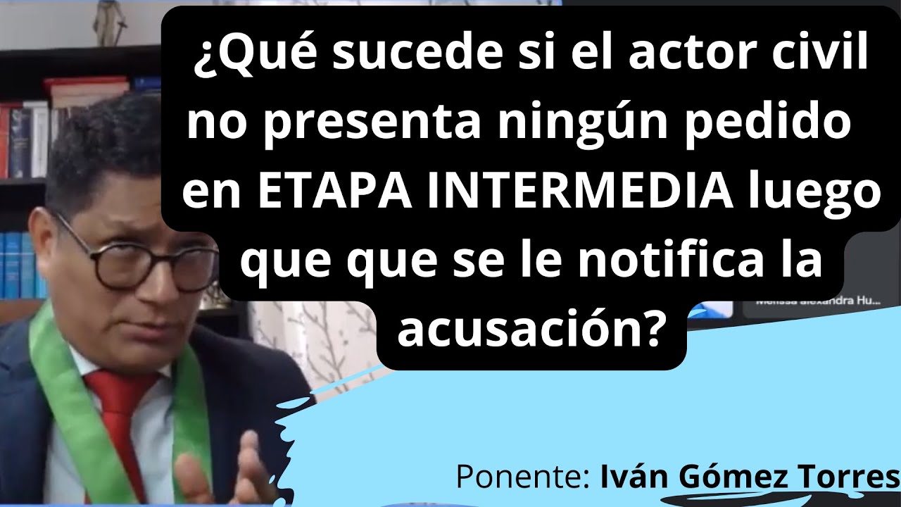 #008  ¿QUÉ SUCEDE SI EL ACTOR CIVIL NO REALIZA NINGÚN PEDIDO EN ETAPA INTERMEDIA?