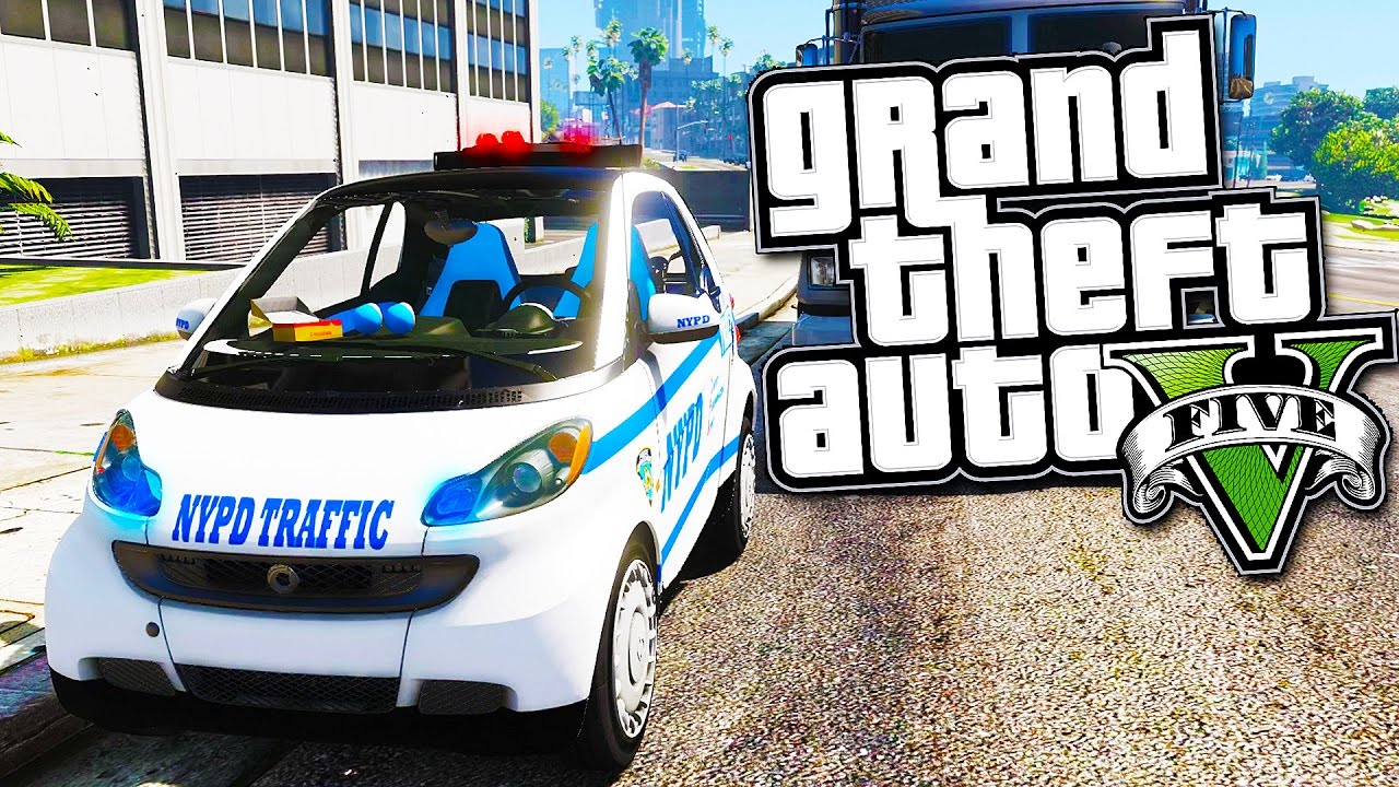 POLICE SMART CAR! | GTA 5 LSPDFR #29 - | GET CHAIDS! |