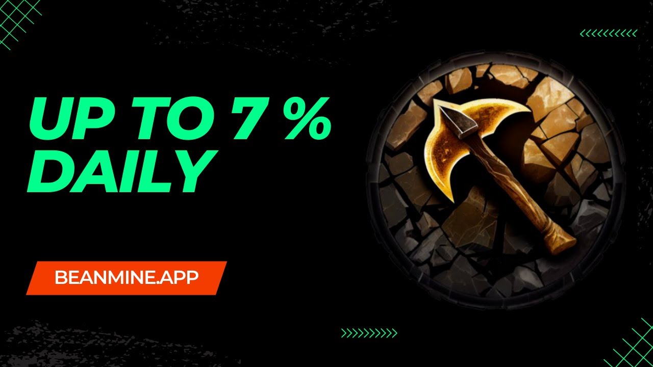 THIS DAPP IS GIVING UP TO 7 % RETURNS - BEANMINE 💰💰