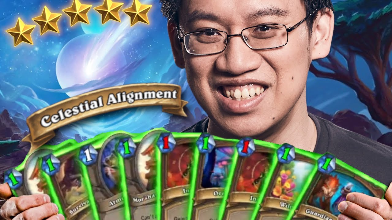 Spending 40 Mana in 1 Turn?! Celestial Druid! | Forged in the Barrens | Hearthstone