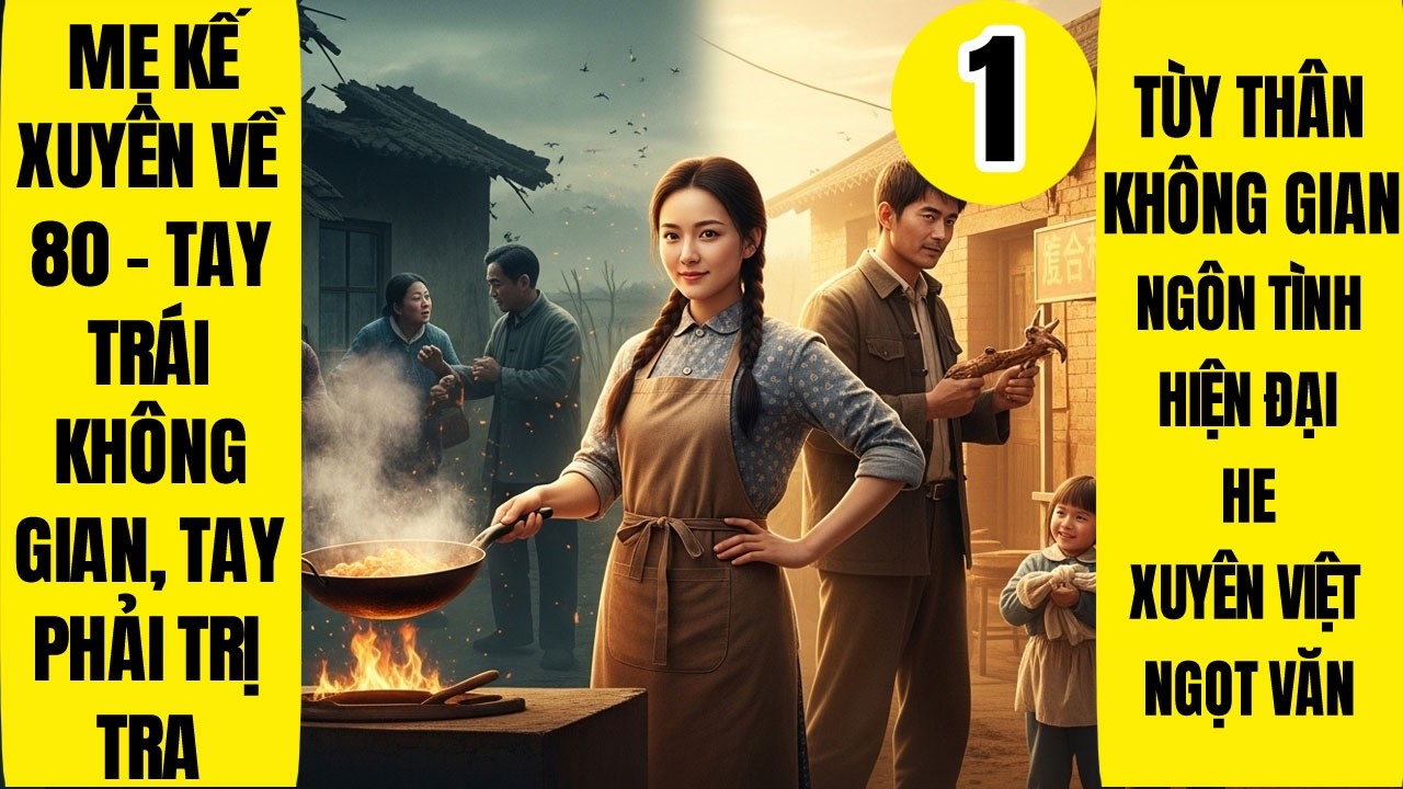 Tập 1: Mẹ Kế Xuyên Về 80 - Tay Trái Không Gian, Tay Phải Trị Tra, Niên Đại Văn, Làm Ruộng,Dưỡng Oa