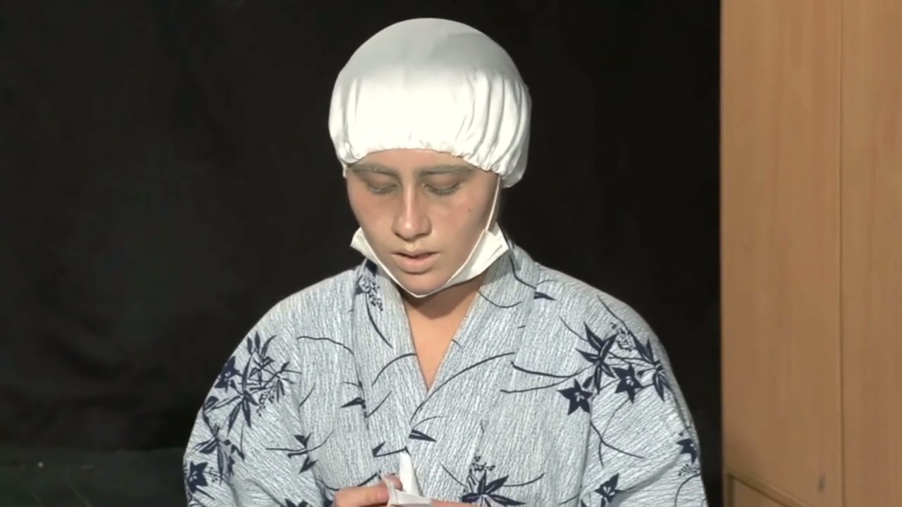 Olcha bargi va nay. Yapon asaridan parcha. Pedogoglar: Z.Axmedova, S.Rajabova. 2020-yil. #artist