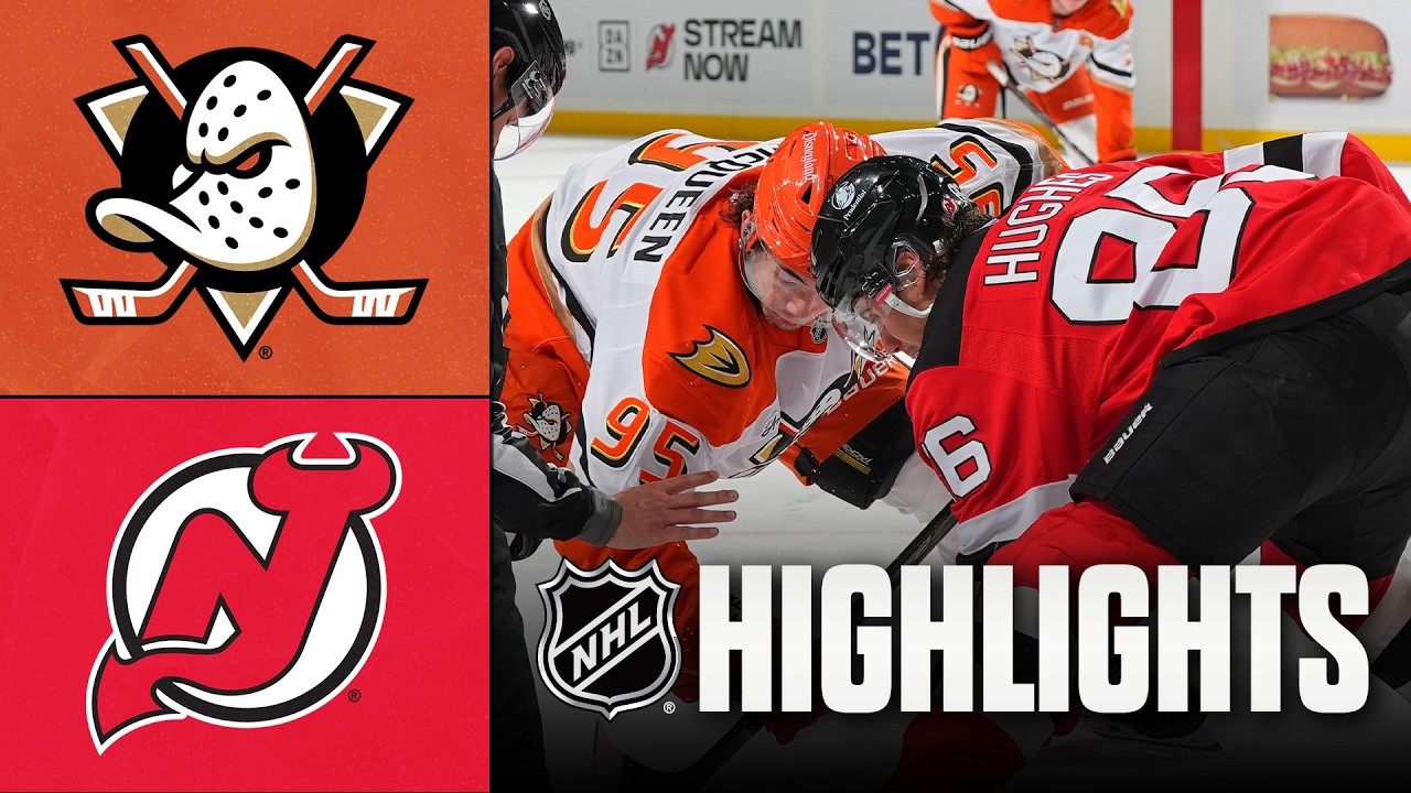 Ducks vs. Devils | NHL Highlights | Oct 22, 2026