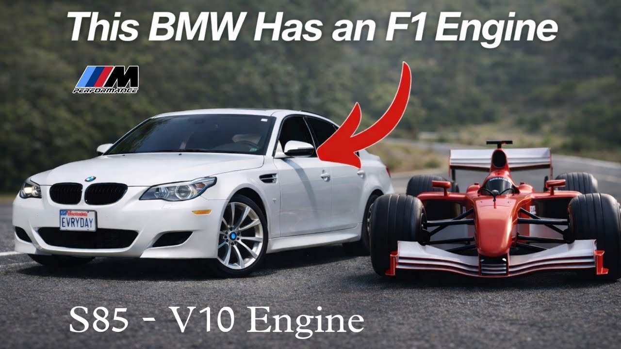 BMW Made a Road Car with F1 Technology — And Never Did It Again 😱 (The S85 V10) 