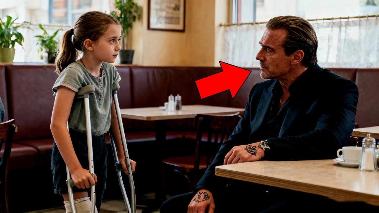 „Darf ich hier sitzen?“ fragte das einbeinige Mädchen den Mafiaboss – seine Antwort ließ sie weinen