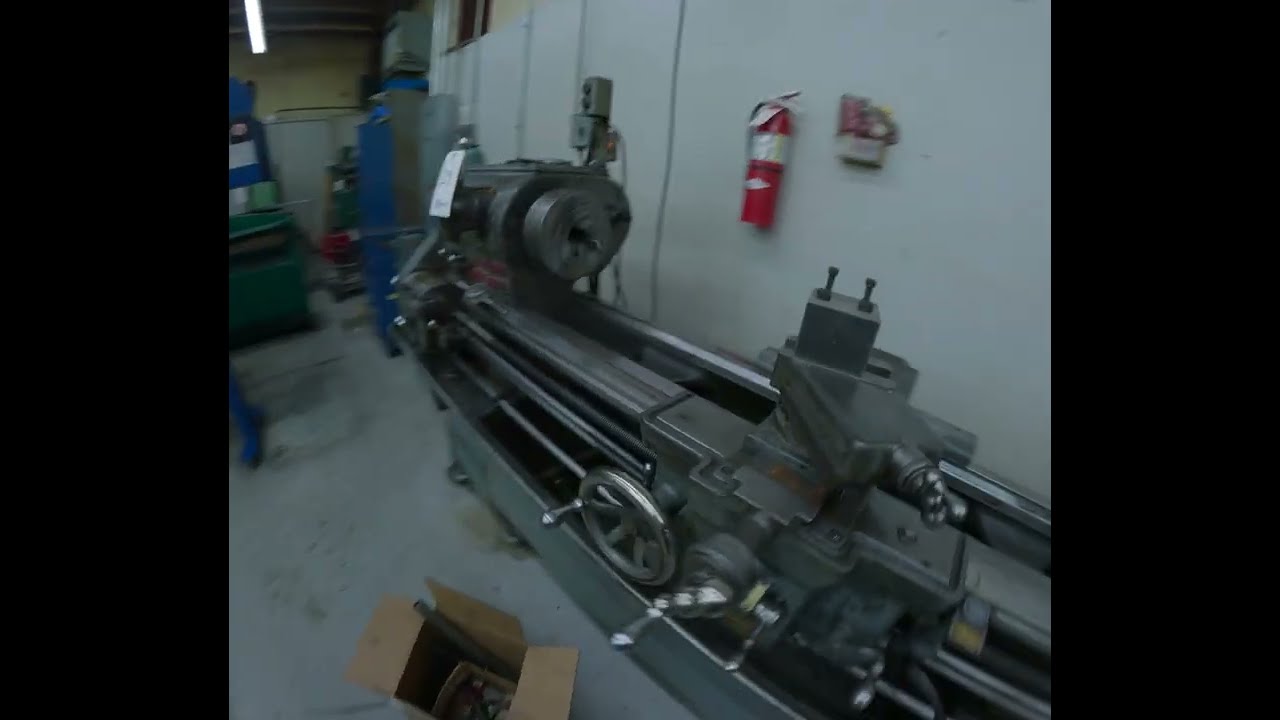 LeBlond Dual Drive Engine Lathe Lot 59