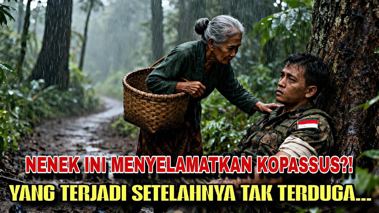 Tak Disangka! Hidup Nenek Ini Berubah Total Setelah Menolong Prajurit Kopassus di Hutan Kalimantan