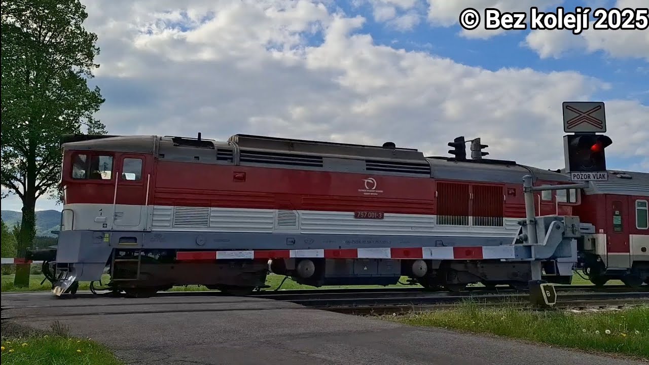Železničné priecestie Blažovce [AŽD 71] - 8.5.2025 / Slovakia railroad crossing