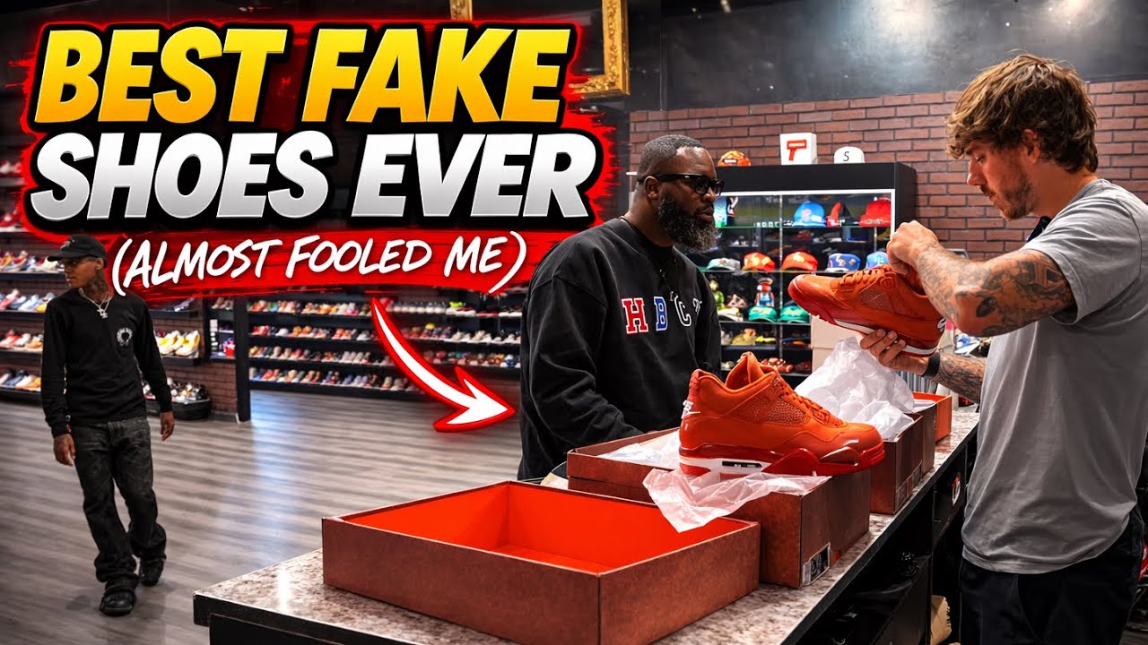 HE TRIED SELLING THE BEST FAKES I'VE EVER SEEN!!