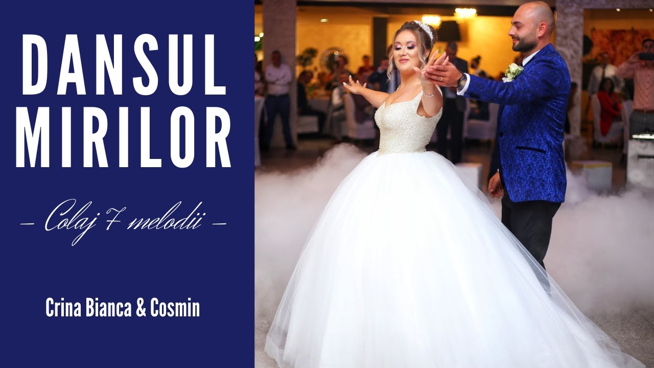 Dansul Mirilor FENOMENAL - Colaj 7 Melodii - Crina Bianca & Cosmin