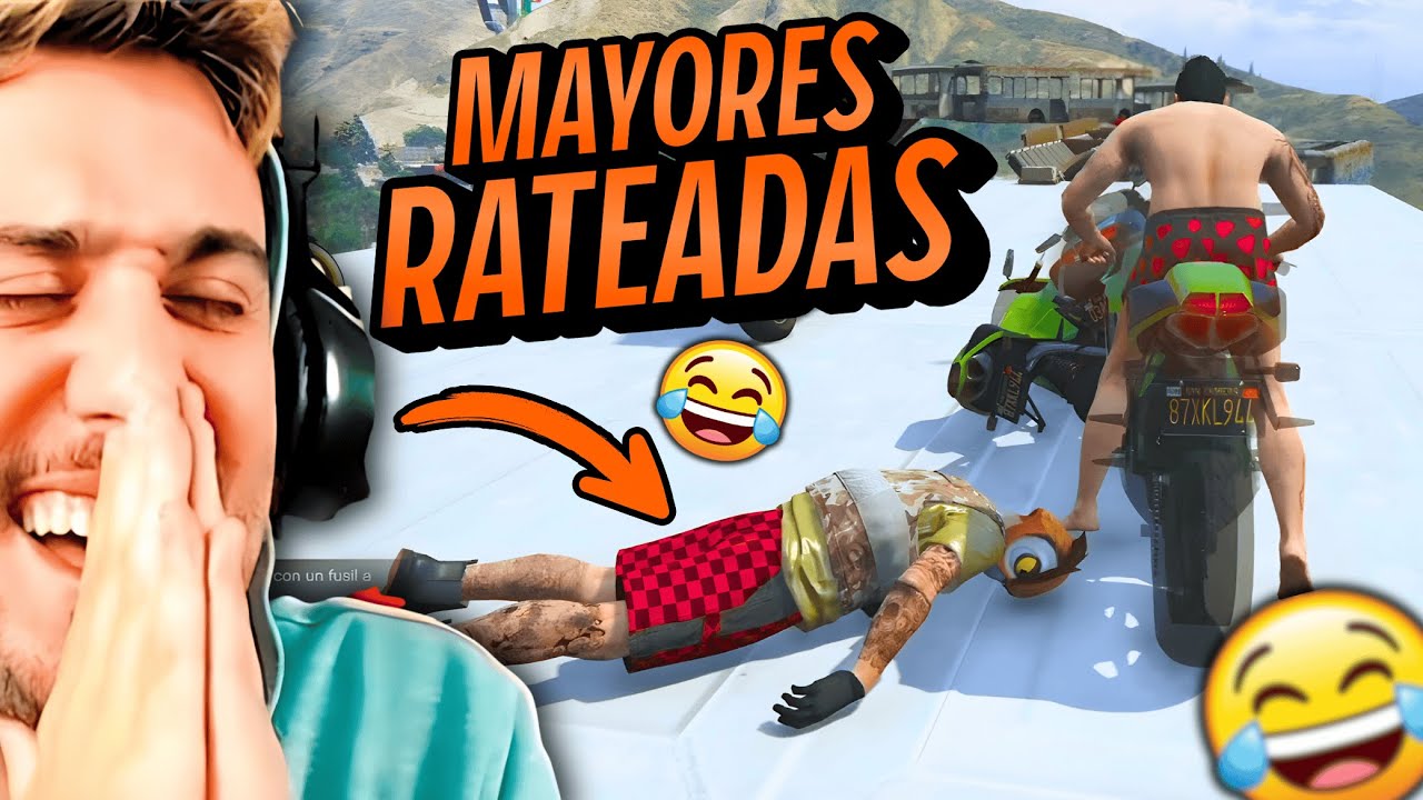 TOP RATEADAS más ÉPICAS de FARGAN Y AMIGOS en GTA!!😂 #1
