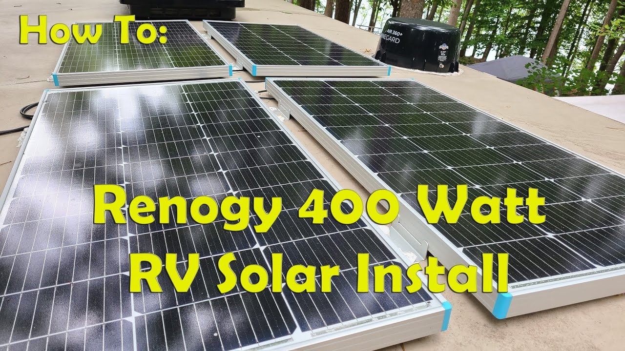 Видео по установке солнечных батарей Renogy RV | Как установить солнечные батареи Renogy RV | Int...