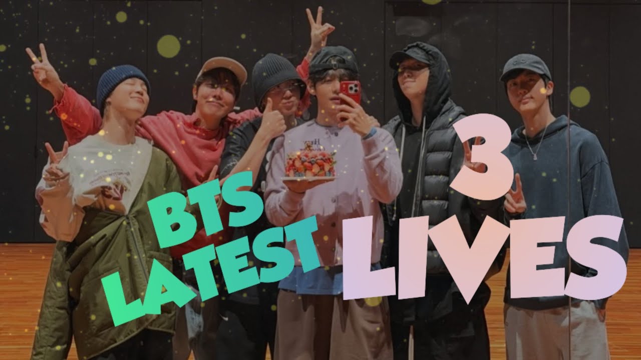 BTS 3 lives in 1 day | V's Birthday 🎂🥳