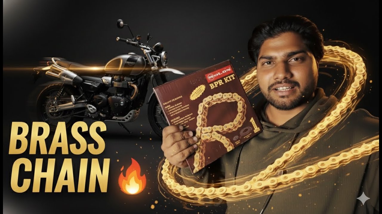 Triumph Scrambler 400X | Brass Chain & Sprocket Change Explained | Worth It? 2026