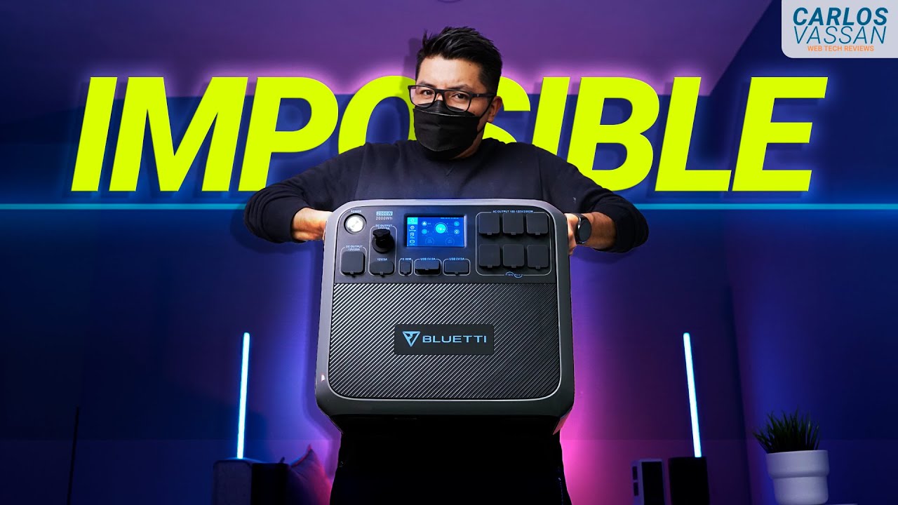 No vas a creer lo que puede hacer esta POWER BANK | Bluetti AC200P