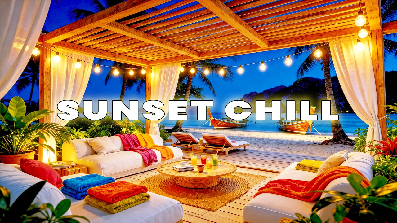 TROPICAL NIGHT CHILLOUT | Deep Calm Feel Good Vibes