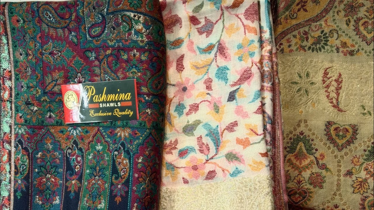 pashmina shawls latest winters collection ☎️8427906674 zarisilk Darbar kashmiriwork DELIVERY FREE