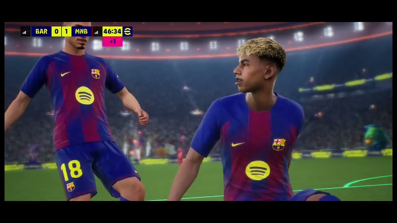 Playing with full Barcelona team in division 3 new 103 lamine yamal is too good