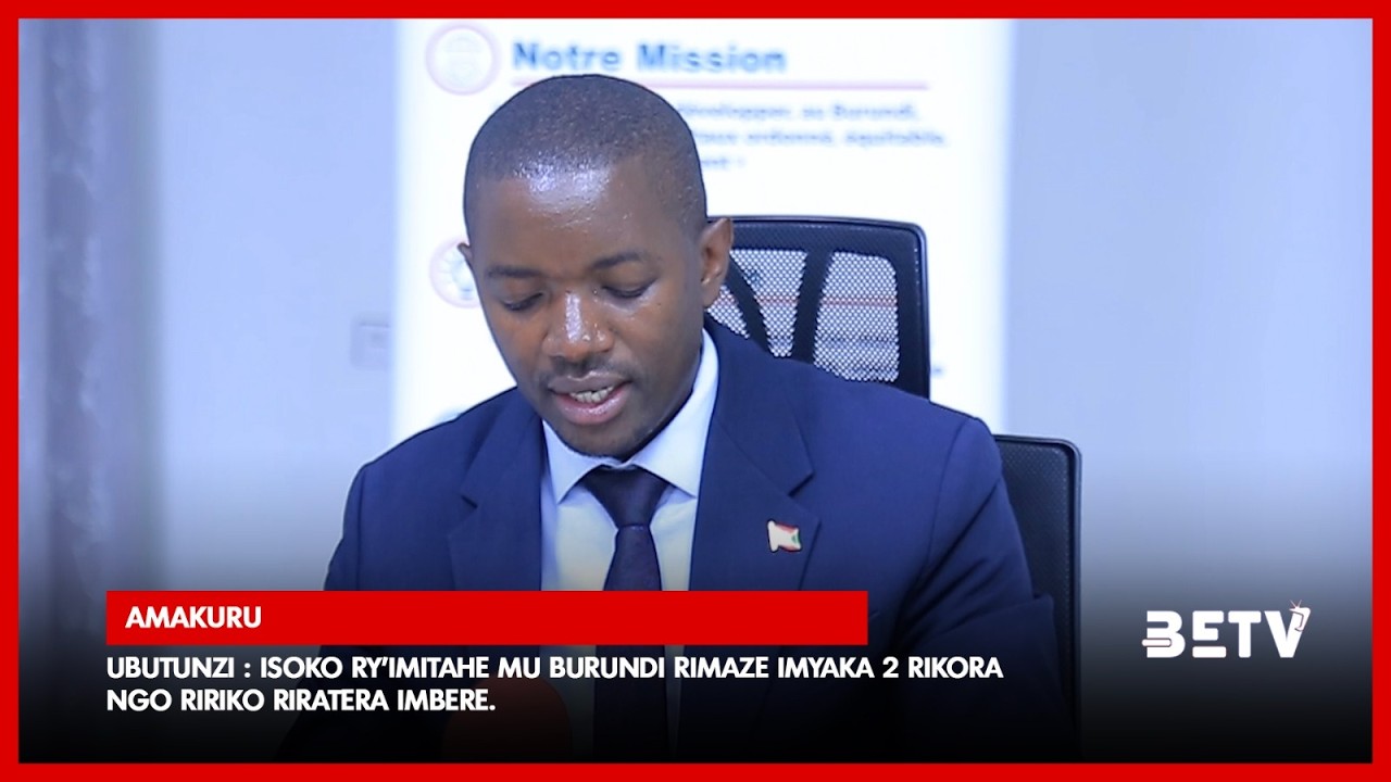 AMAKURU 19:00  04/03/2026 :ISOKO RY'IMITAHE MU BURUNDI RIMAZE IMYAKA 2 RIKORA  NGO RIRIKO RIRATERA..