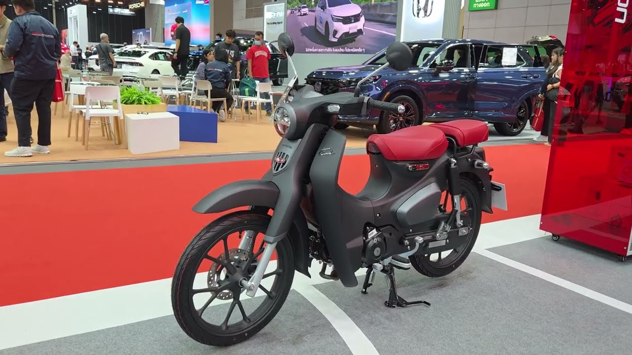 Honda Super Cub C125 сочетает в себе вневременной ретро-стиль