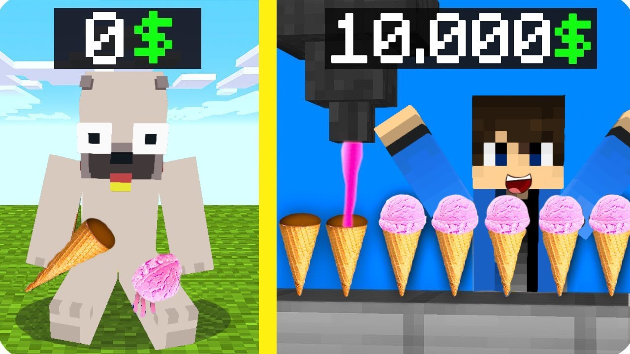 0 VS 10.000 FORINTOS FAGYI A MINECRAFTBAN!