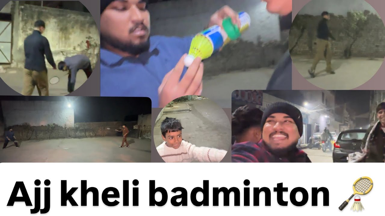 Ajj kheli humne badminton 🏸 #chapter1 #Vlog8