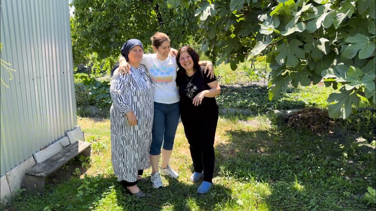 BEN GELDİM😍KÖYDE AİLEMLE BAYRAM 😇DOLU DOLU KÖY VLOĞU 🥳