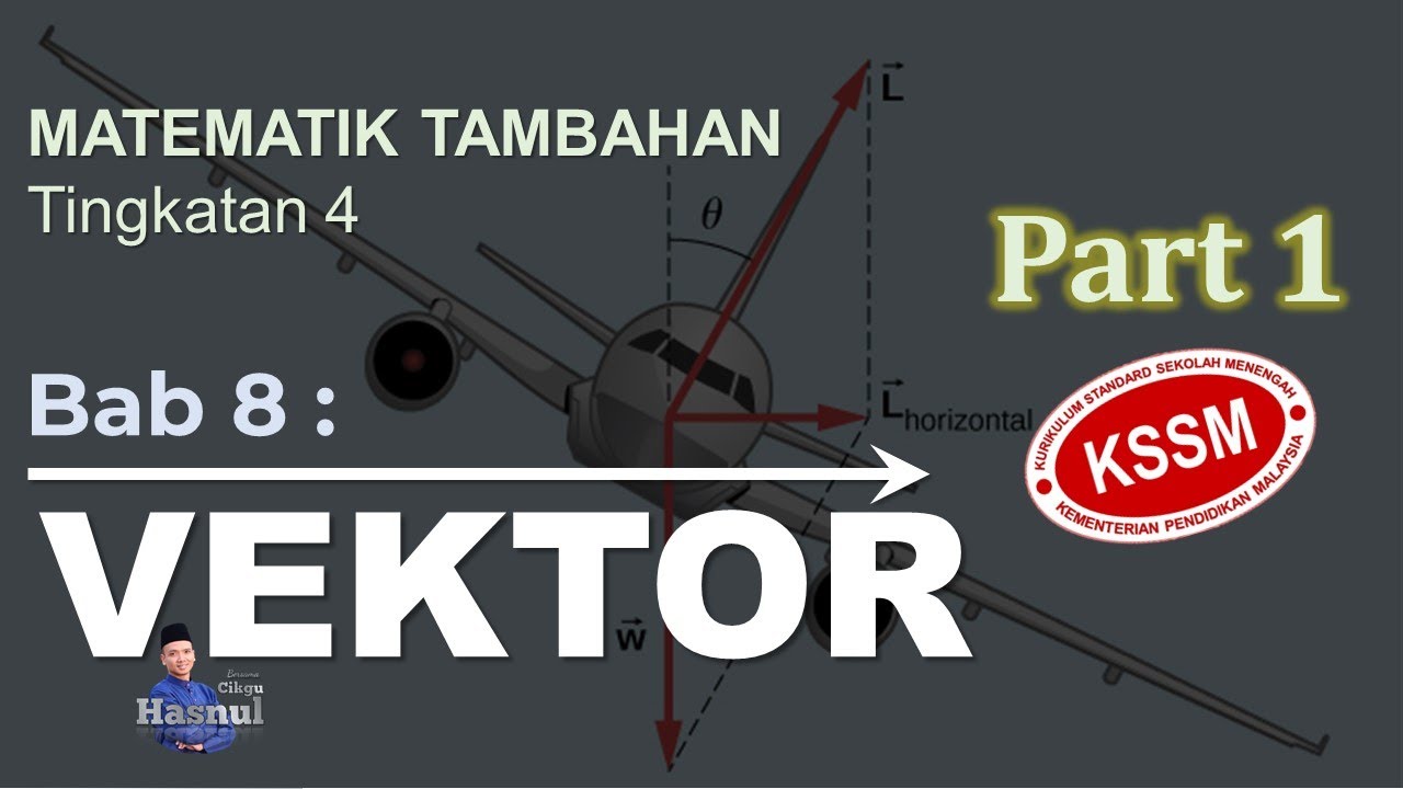 (Part 1) Matematik Tambahan Tingkatan 4 Bab 8 Vektor [KSSM]