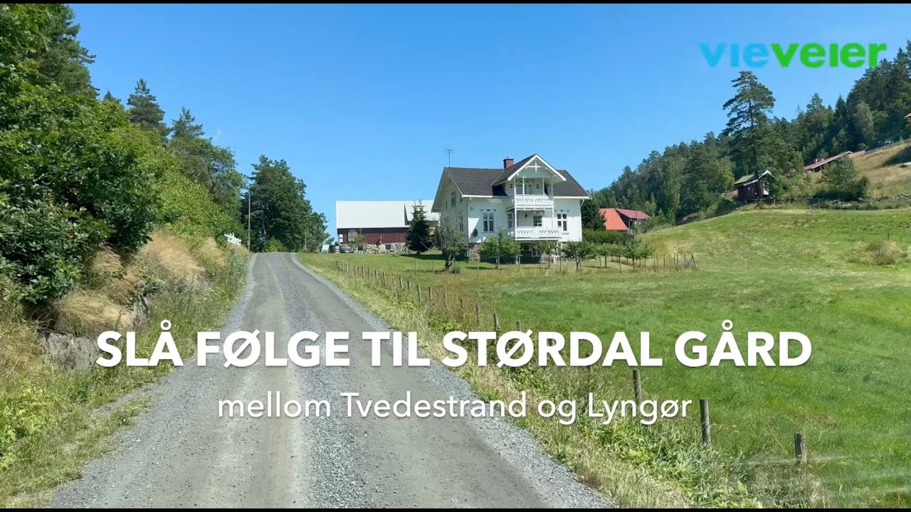 Med bobil til Størdal gård