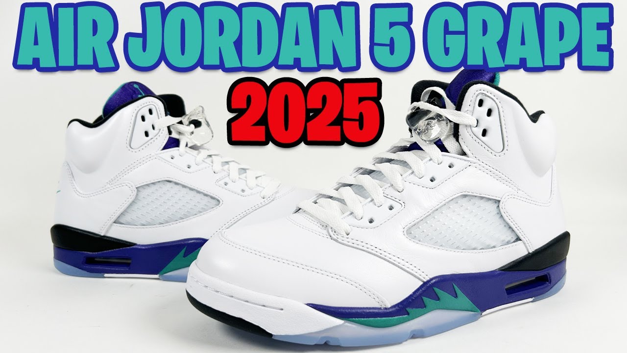 AIR JORDAN 5 GRAPE 2025 REVIEW: EVERYTHING YOU NEED TO KNOW + 2013 VS 2025 COMPARISON