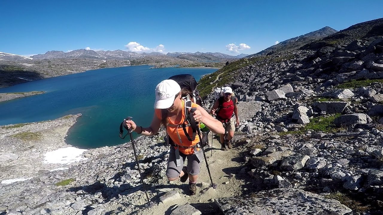 Chilkoot Trail 3 day hike Dyea, Alaska - Bennett Lake, Canada, biker jack bikerjack
