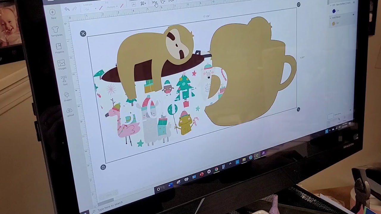How I do my print and cut for acrylic blanks.