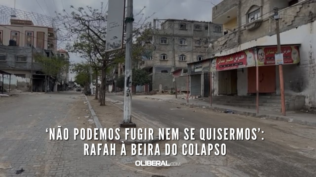 ‘Não podemos fugir nem se quisermos’: Rafah à beira do colapso