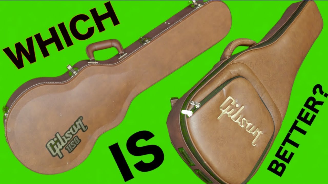 Лучше ли новый мягкий чехол Gibson, чем жёсткий? Обзор и сравнение чехла Brown Gig Bag 2018/2019