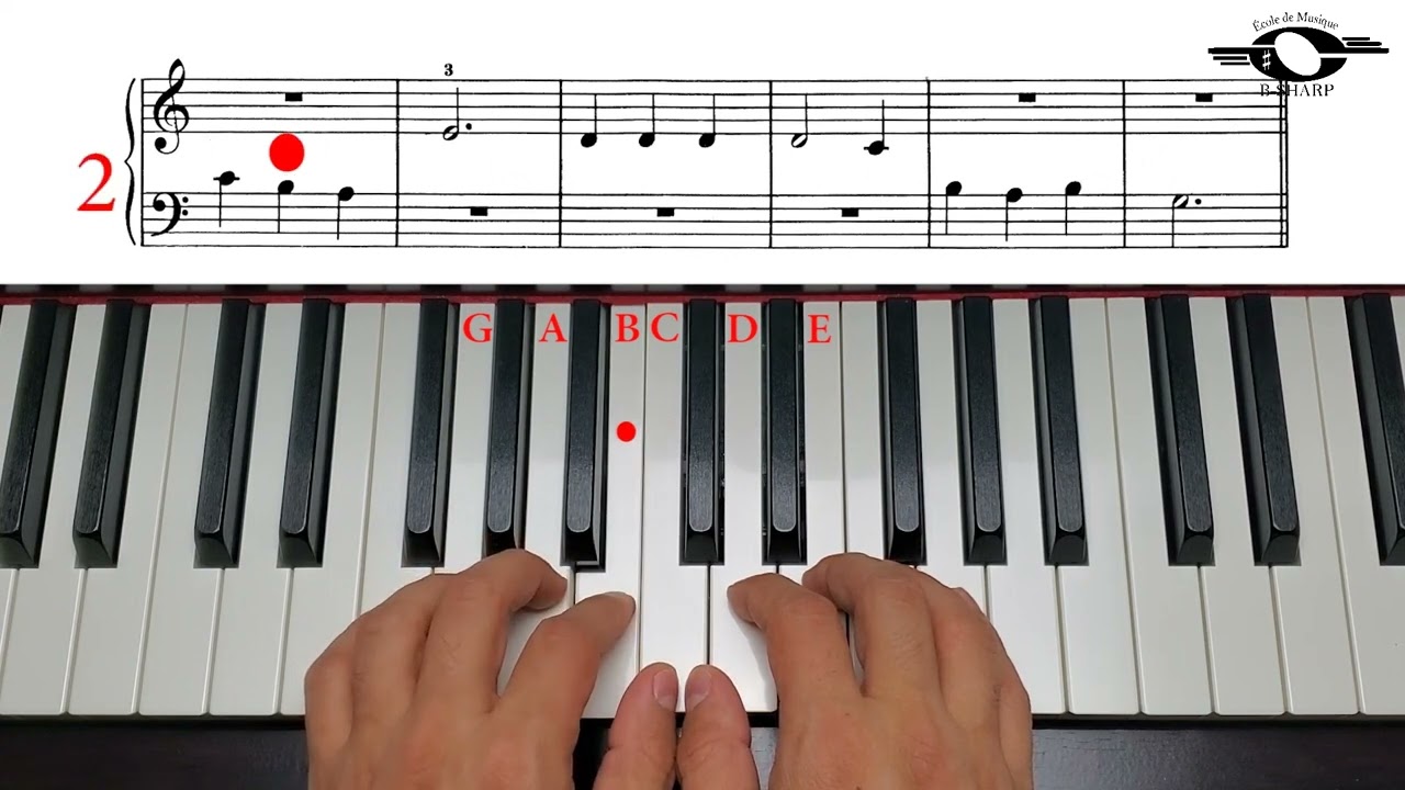 Blow the Man Down, Slow version, John Thompson`s easiest piano course, Book 1