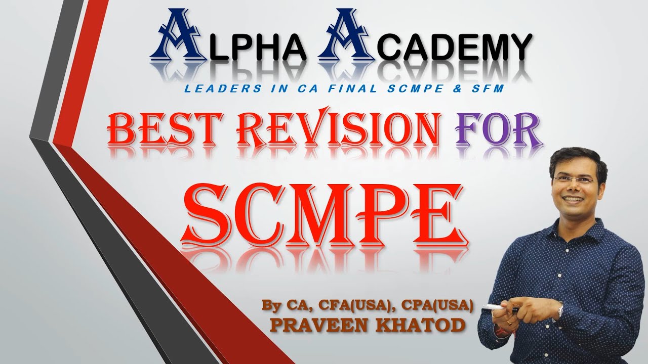CA Final SCMPE REVISION (COST) STRATEGIC ANALYSIS OF OPERATING INC by PRAVEEN KHATOD