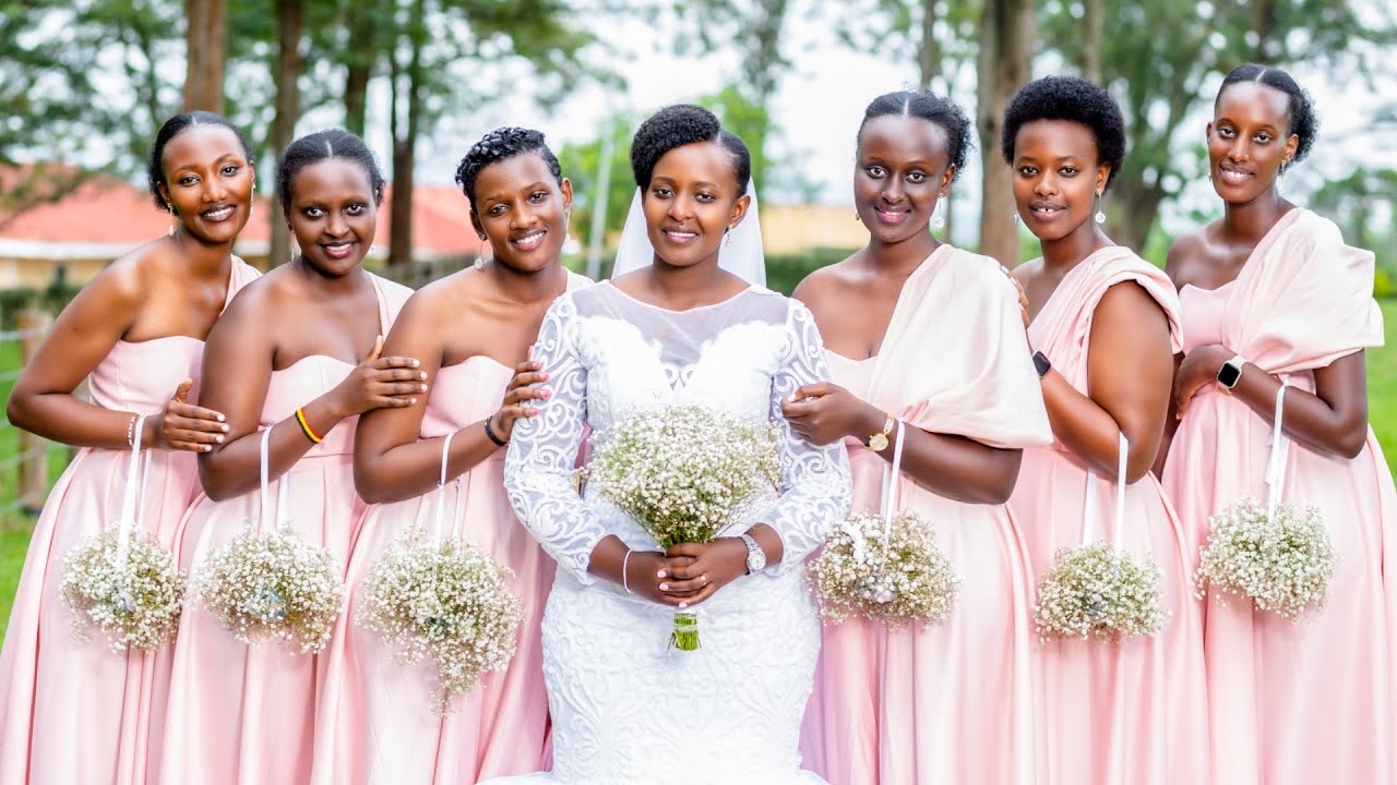 Beautiful Bride Maids at George and Beatrice's Wedding