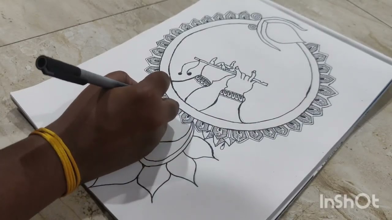 #Radhe Radhe#beautiful drawing please like and subscribe