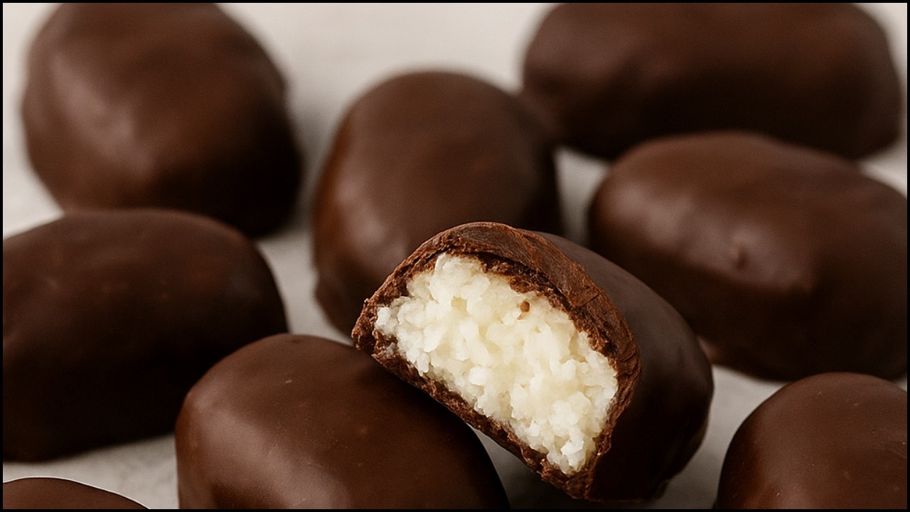 The Best Coconut Chocolate Candies Ever!