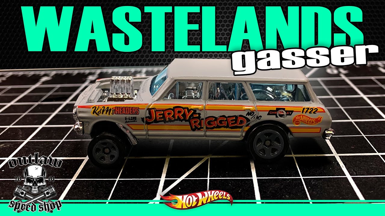 NOVA GASSER-Converted To A Gaslands/Wastelands DieCast Custom