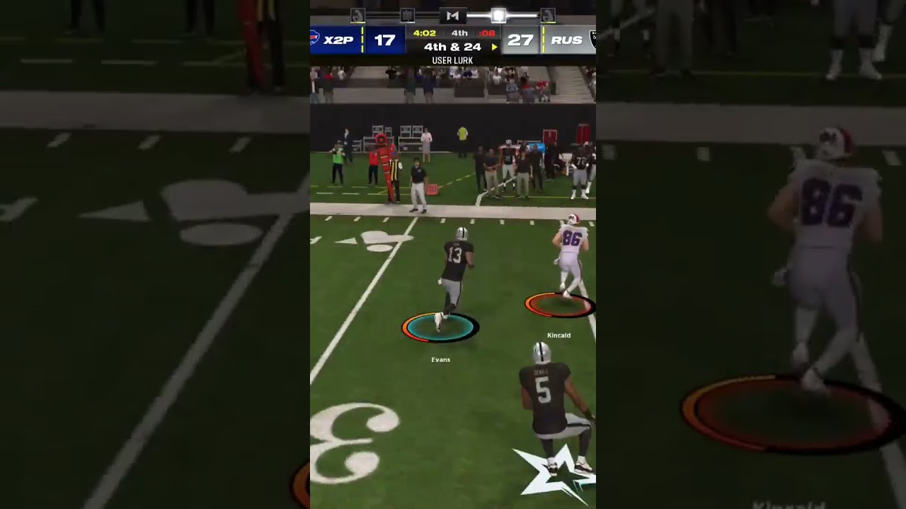 Mike Evans pick 6 #gaming #ps5 #nfl #madden24 #raiders